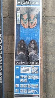 Laminátová podlaha 6,94m2 - 2