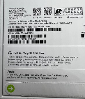 iPhone 16 PLUS 128GB black - 2