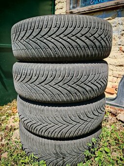 VW PLECHÁČE 5X112 SO ZIMNÝMI PNEU KLEBER 205/55 R16 - 2