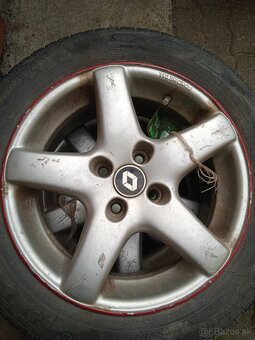 Letné pneu 185/60 r15 +alu disky - 2
