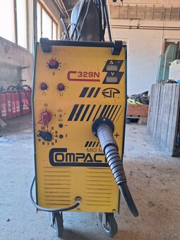 Zváračka MIG/MAG Compact C329N + fľaša na plyn + 3m horák. - 2