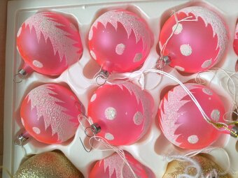 Retro vianočné gule - 2