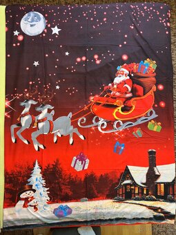 Vianočné 3D obliečky - 2