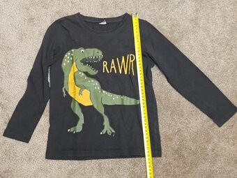 Tričká Bumblebee + dinosaurus - 2