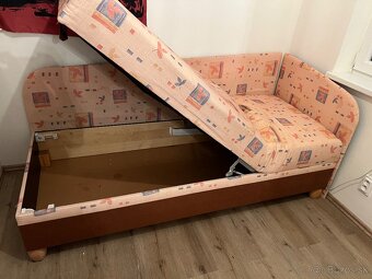 Darujem posteľ 90x200cm s úložným priestorom - 2