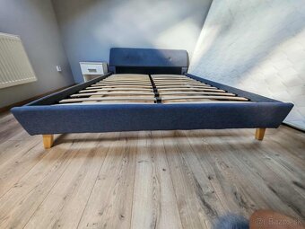 Postel, čalúnená scandinavian style - 2
