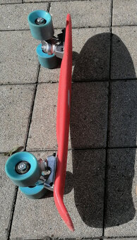 Predám penny board - červený - 2