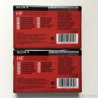 AUDIOKAZETY - MC KAZETY - SONY HF 90 NORMAL - 2