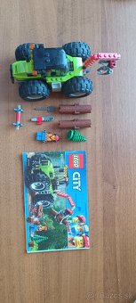 Predám Lego CITY Lesný traktor 60181 - 2