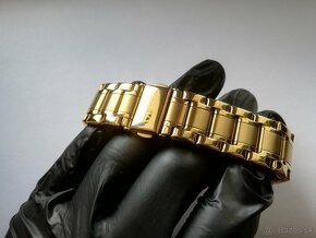Luxus za máličko Zlaté / biele hodinky - 2