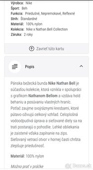Nike bežecká bunda - 2