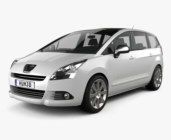 Peugeot 5008 Roleta do kufra - zadné plato PREDANÉ - 2