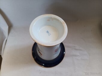 Míšeň, Meissen - malovaná porcelánová váza - 2
