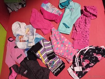 Veľký balíķ dievčenských veci veľ.110-122 - 2