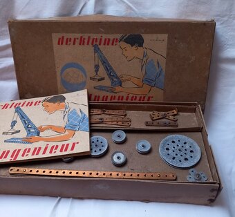 Starožitná stavebnica Derkleine Ingenieru - 2