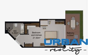 HOTELOVÝ A REZIDENČNÝ KOMPLEX THE EYES OF ZANZIBAR - STUDIO  - 2