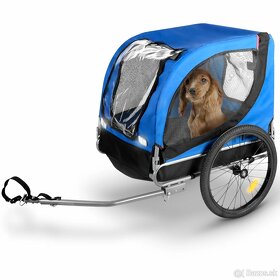 Prívesný vozík za bicykel pre psa - 2