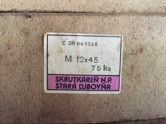 Nové pluhové šróby M12x45 mm - 2