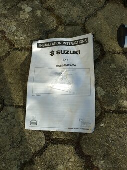 Strešný nosič pre SUZUKI SX4 bez strešných lyžín - 2