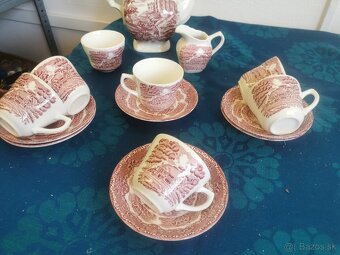 Anglický Porcelan, čajový set - 2