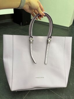 Kabelka Guess luxe fialová - 2