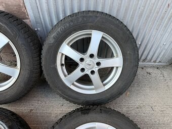 15" Elektrony 5x112 so zimnymi pneu 195/65 R15 - 2
