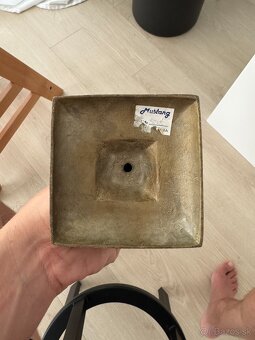 Starozitny Mosadzny Svietnik - 2