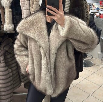 Kožušok v prírodnej farbe - 2