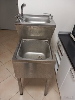 Nerezový dvojitý drez na predaj - 2