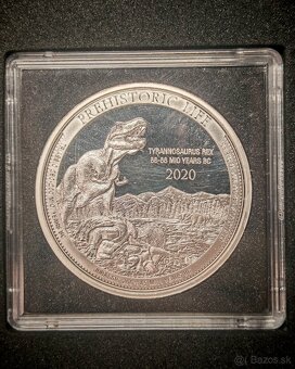 Strieborné mince, 1oz- PREHISTORIC LIFE - 2