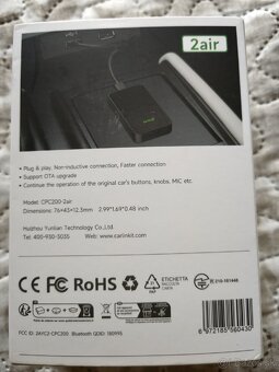 Predám CarlinKit, bezdrôtové Android Auto/CarPlay - 2