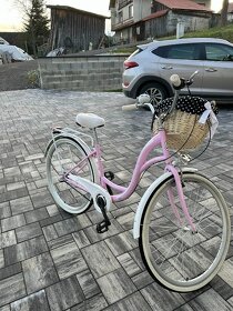 dámsky mestský retro bycikel - 2
