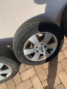 15" elektrony+pneumatiky Skoda Octavia 5x112 R15 - 2