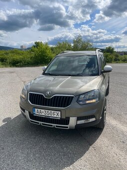 Predám Škoda Yeti 2.0 TDi , 4x4, r.v. 2014 - 2