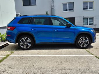 Škoda Kodiaq Sportline 4x4 DSG webasto 360kam race blue - 2