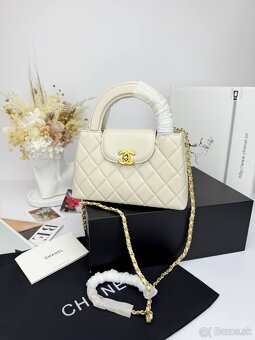 👜 Štýlová mini kabelka Milk Gold so zlatými detailmi - 2