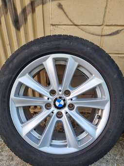 Alu disky BMW 5x120 8Jx17 ET30 + letné pneu 225/55 R17 - 2