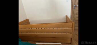 Postel drevená 85x190 - 2