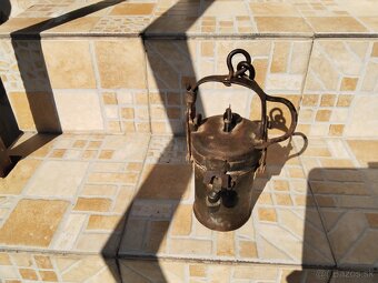 Banícka lampa karbidka - 2