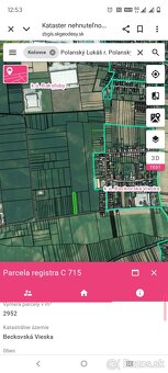 Pozemok Kocovce 2952m2 - 2