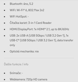 Herny notebook Lenovo - 2