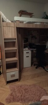 Zostava postele ,stolík do detskej izby - 2