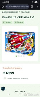 Paw Patrol- stíhačka - 2