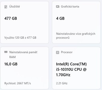 ▼HP ZBook Firefly 14 G7 - 14" / i5-10310U / GPU 2GB / 16GB▼ - 2