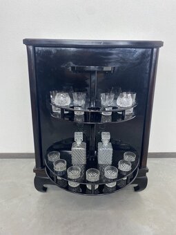 Rotačný orientálny bar maľba vtáky - 2