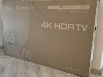 Smart google tv  TCL 55P735   Kompletne balenie - 2