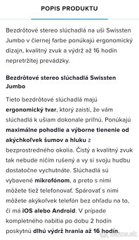 Predám bluetooth Jumbo slúchadlá - 2