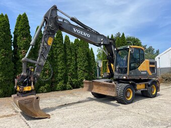 Kolesový bager Volvo EW160E – 2015 – 9.164mth - ENGCON - 2