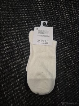 Chanel ponožky biele - 2