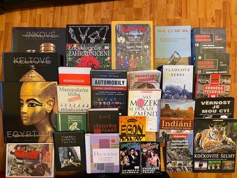 Biggles,Cornwel,Verne,Indiáni,Stopy hrůzy,tarot,Psi poradna - 2